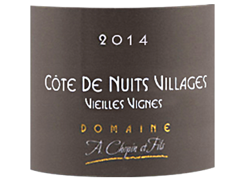 Domaine Arnaud Chopin - Côte de Nuits-Villages - Vieilles Vignes - Rouge - 2014