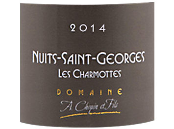 Domaine Arnaud Chopin - Nuits-Saint-Georges - Les Charmottes - Rouge - 2014