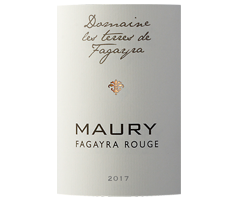 Domaine le Roc des Anges - Maury - Terre de Fagayra - Rouge - 2017