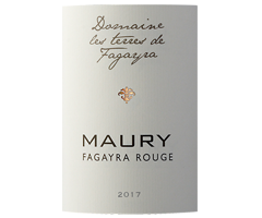 Domaine le Roc des Anges - Maury - Terre de Fagayra - Rouge - 2017