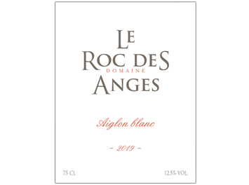 Domaine le Roc des Anges - IGP Côtes Catalanes - Aiglon - Blanc - 2019