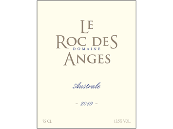 Domaine le Roc des Anges - IGP Côtes Catalanes - Australe - Rouge - 2019