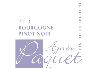 Agnès Paquet - Bourgogne - Pinot Noir - Rouge - 2013