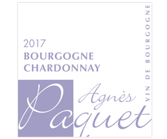 Agnès Paquet - Bourgogne - Chardonnay - Blanc - 2017