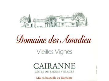 Domaine des Amadieu - Cairanne - Vieilles Vignes - Rouge - 2013