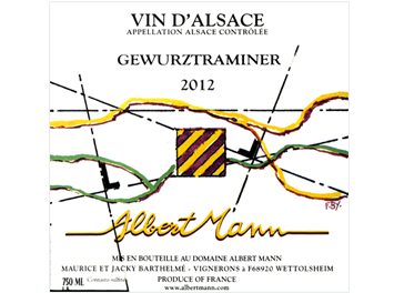 Domaine Albert Mann - Alsace - Gewurztraminer - Blanc - 2012