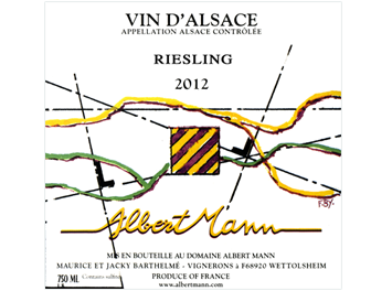 Domaine Albert Mann - Alsace - Riesling - Blanc - 2012