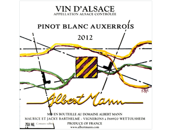 Domaine Albert Mann - Alsace - Pinot Blanc Auxerrois - Blanc - 2012