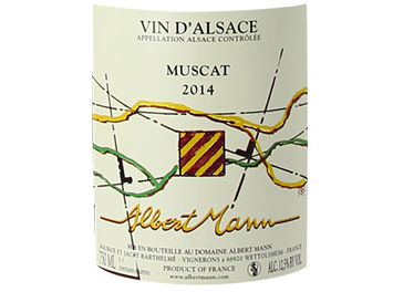 Domaine Albert Mann - Alsace - Muscat - Blanc - 2014