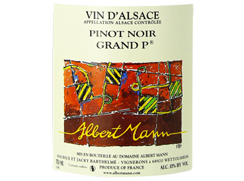Domaine Albert Mann - Alsace - Pinot Noir Grand P - Rouge - 2017