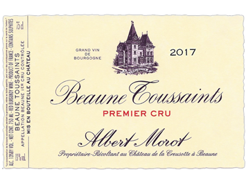 Domaine Albert Morot - Beaune 1er cru - Toussaints - Rouge - 2017