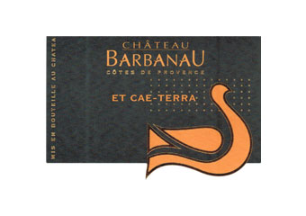 Château Barbanau -  Côtes de Provence - Et Cae-Terra Rouge 2009