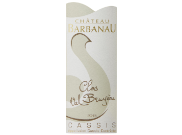 Château Barbanau - Cassis - Clos Val Bruyère - Blanc - 2015