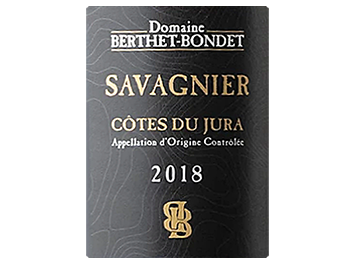 Domaine Berthet-Bondet - Côtes du Jura - Savagnier - Blanc - 2018