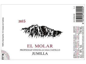 Bodega Casa Castillo - Jumilla - El Molar - Rouge - 2015