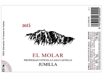 Bodega Casa Castillo - Jumilla - El Molar - Rouge - 2015