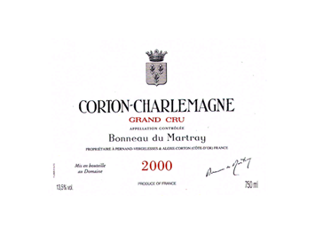 Domaine Bonneau du Martray - Corton Charlemagne - Blanc 2000