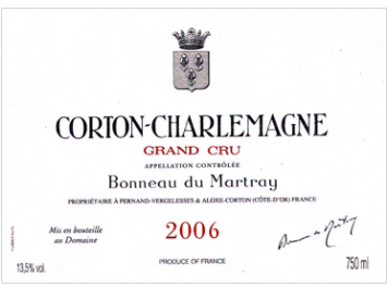 Domaine Bonneau du Martray - Corton Charlemagne Grand Cru - Blanc - 2006