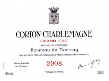 Domaine Bonneau du Martray - Corton Charlemagne Grand Cru - Blanc - 2008
