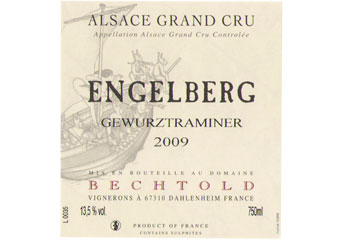 Domaine Bechtold - Alsace Grand Cru - Gewurztraminer Engelberg Blanc 2009