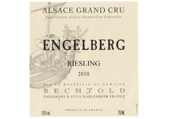 Domaine Bechtold - Alsace Grand Cru - Riesling Engelberg Blanc 2010