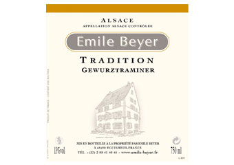 Domaine Emile Beyer - Alsace - Gewurztraminer Tradition Blanc 2009