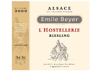 Domaine Emile Beyer - Alsace - Riesling l'Hostellerie Blanc 2009