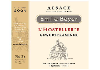 Domaine Emile Beyer - Alsace - Gewurztraminer l'Hostellerie Blanc 2009