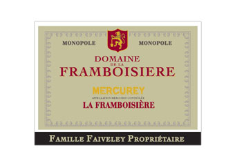 Domaine de la Framboisière - Mercurey - Rouge 2009
