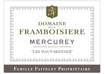 Domaine de la Framboisière - Mercurey - Les Mauvarennes Blanc 2008