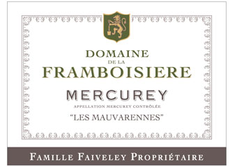 Domaine de la Framboisière - Mercurey - Les Mauvarennes Blanc 2011