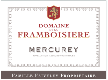 Domaine de la Framboisière - Mercurey - Rouge - 2012