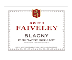 Joseph Faiveley - Blagny 1er Cru - La Pièce sous le Bois - Rouge - 2013