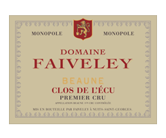 Domaine Faiveley - Beaune 1er Cru - Clos de l'Ecu - Rouge - 2013