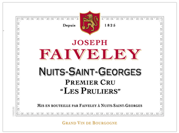 Faiveley - Nuits-Saint-Georges 1er Cru - Les Pruliers - Rouge - 2014