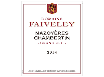 Domaine Faiveley - Mazoyères-Chambertin - Rouge - 2014
