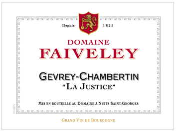 Faiveley - Gevrey-Chambertin - La Justice - Rosso - 2016