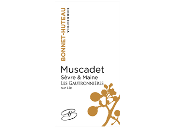 Domaine Bonnet Huteau - Muscadet Sèvre et Maine - Les Gautronnières - Blanc - 2015