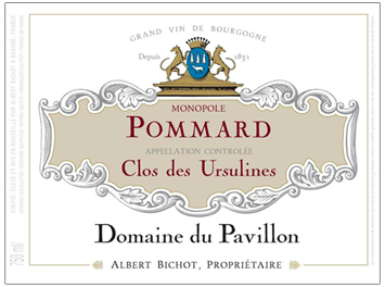 Albert Bichot - Pommard - Domaine du Pavillon - Clos des Ursulines - Monopole - Rouge - 2016