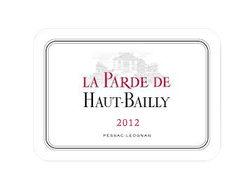 Château Haut-Bailly - Pessac-Léognan - La Parde de Haut-Bailly - Rouge - 2012