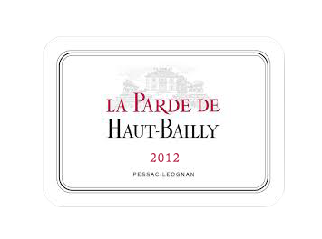 Château Haut-Bailly - Pessac-Léognan - La Parde de Haut-Bailly - Rouge - 2012