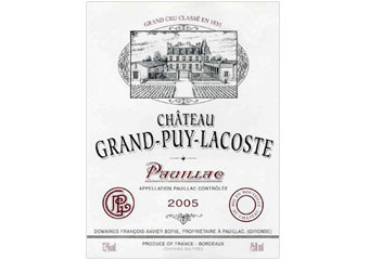 Château Grand-Puy-Lacoste - Pauillac - Rouge 2005