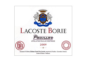 Château Grand-Puy Lacoste - Pauillac - Lacoste Borie Rouge 2009