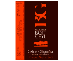 Domaine Bott Geyl - Alsace - Pinot Noir Galets Oligocène - Rouge - 2013
