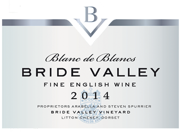 Bride Valley Vineyard - English Sparkling Wine - Blanc de Blancs - Blanc - 2014