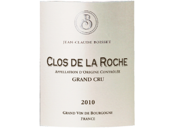 Jean Claude Boisset - Clos de la Roche Grand Cru - Rouge - 2010