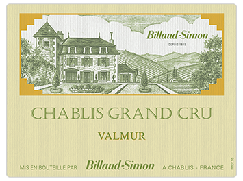 Domaine Billaud-Simon - Chablis Grand Cru - Valmur - Blanc - 2016