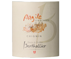 Denis et Didier Berthollier - Vin de Savoie Chignin - Argile sur Schiste - Blanc - 2014