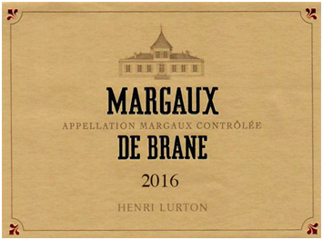 Château Brane-Cantenac - Margaux - Margaux de Brane - Rosso - 2016