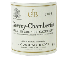 Domaine Coudray-Bizot - Gevrey-Chambertin 1er cru - Les Cazetiers - Rouge - 2005